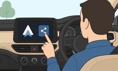 Cómo compartir tu viaje en tiempo real desde Android Auto