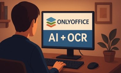 Cómo convertir imágenes en texto editable con la función OCR de IA en OnlyOffice