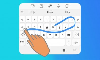 Cómo escribir deslizando el dedo en Android