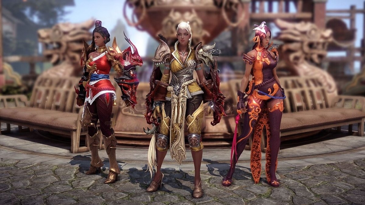 Tres de las protagonistas de Lost Ark