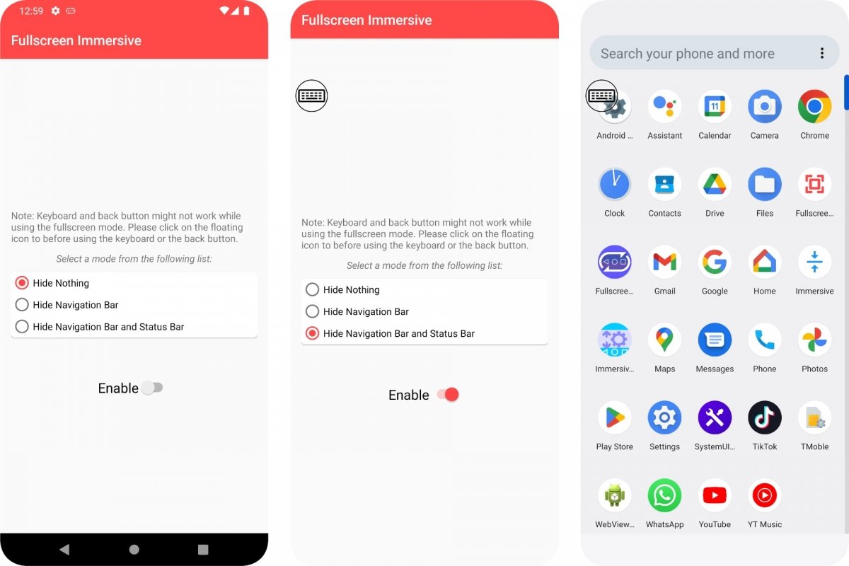 Umair Fullscreen Immersive para Android