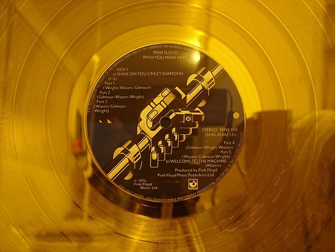 Un disco de oro o platino es algo que cada vez se verá menos