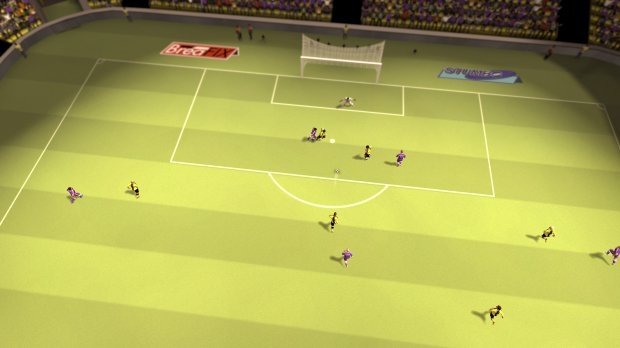 Un partido en Sociable Soccer