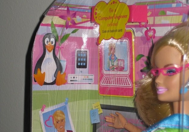 Una Barbie ingeniera informática