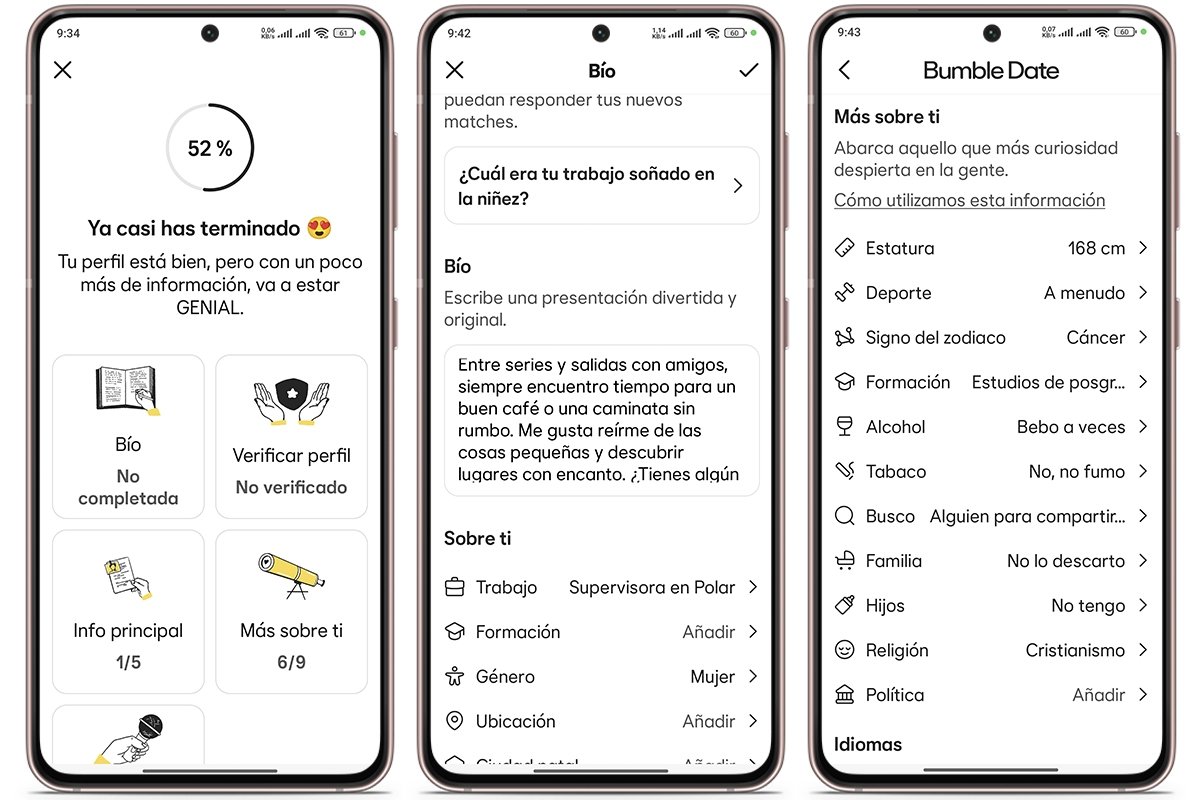 Una biografía breve y atractiva que invita a conocerte