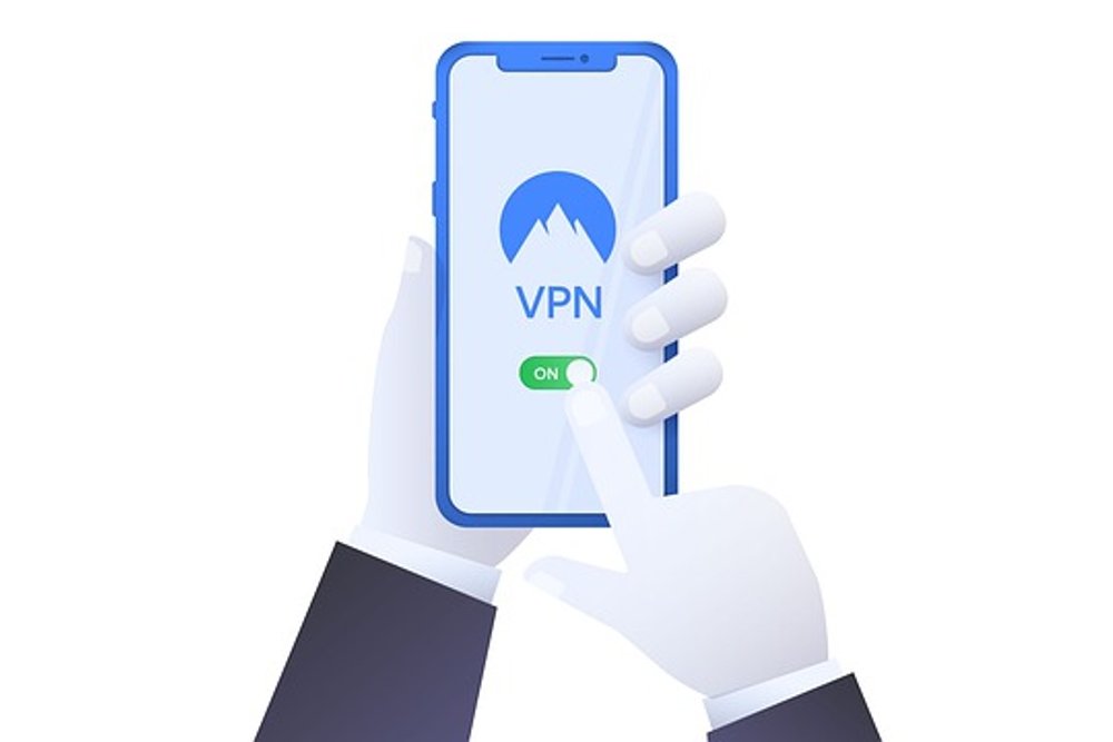 Una conexión VPN en un móvil