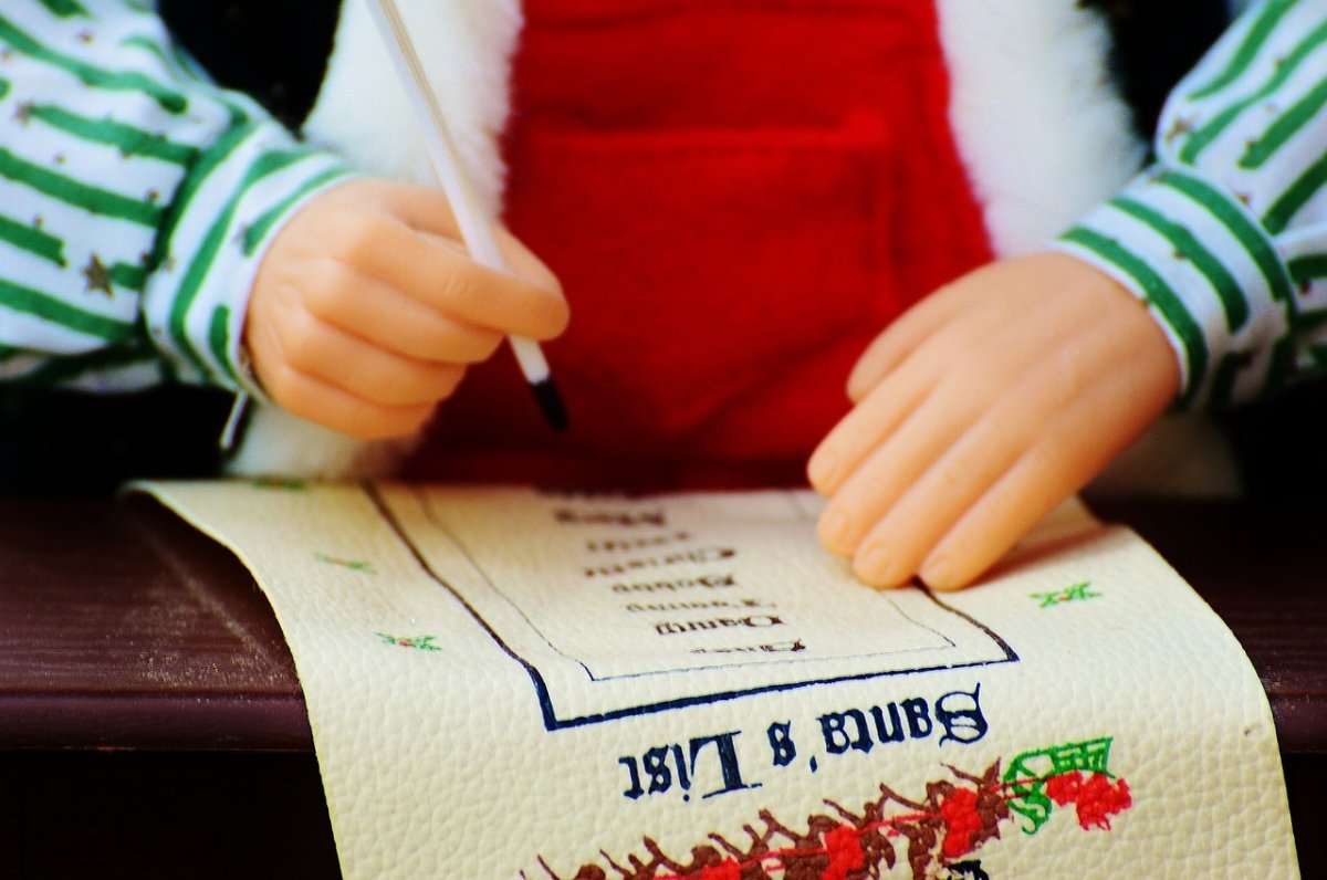 Una lista de Santa Claus