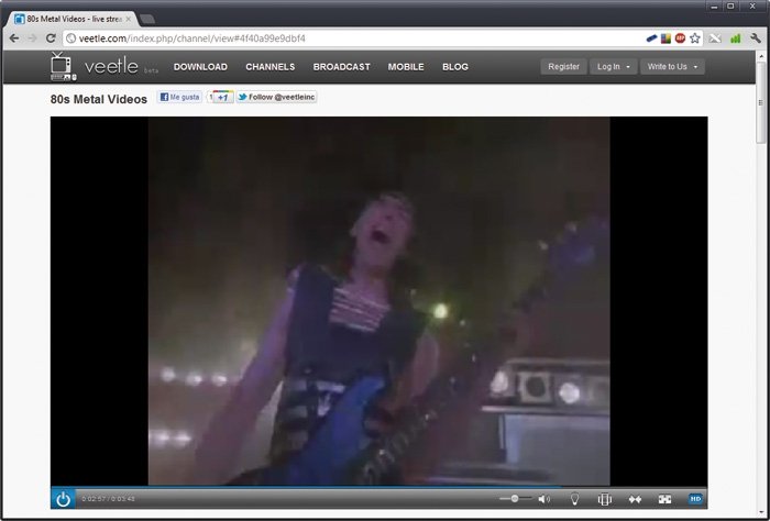 Veetle TV Player 0.9
