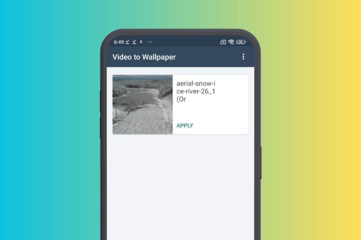 Video to Wallpaper va un paso más allá con la posibilidad de poner vídeos en vez de GIF como fondo