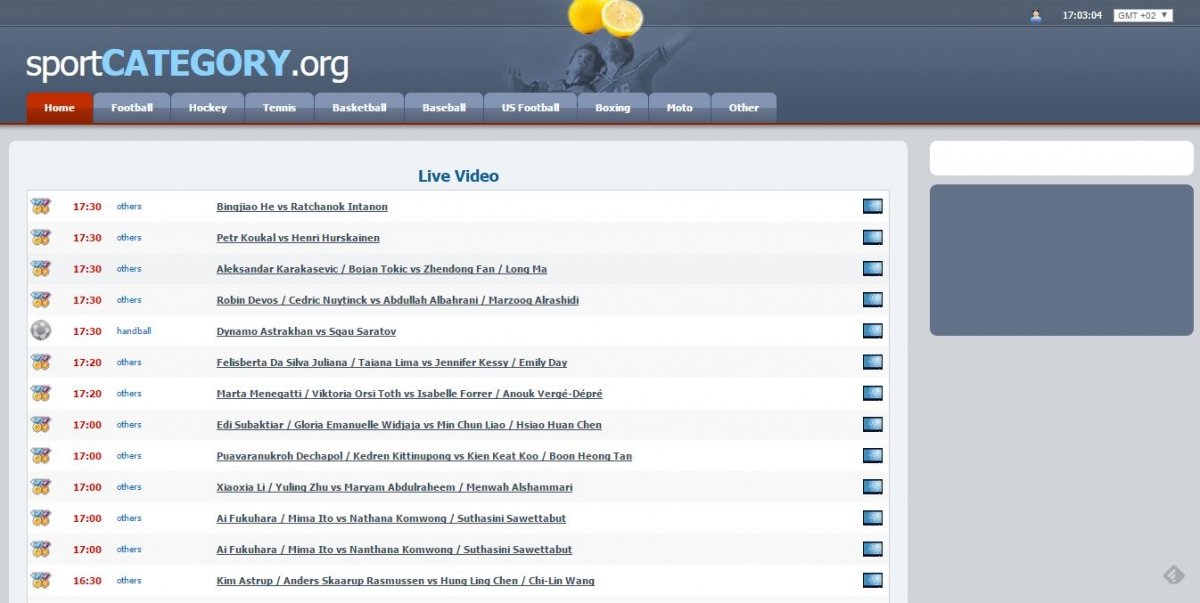 Web de Sportcategory