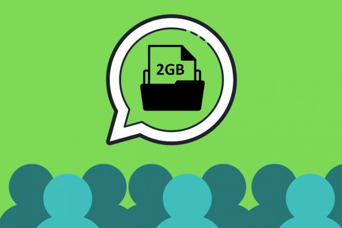 WhatsApp despliega el envío de archivos de hasta 2 GB y los grupos de 512 personas