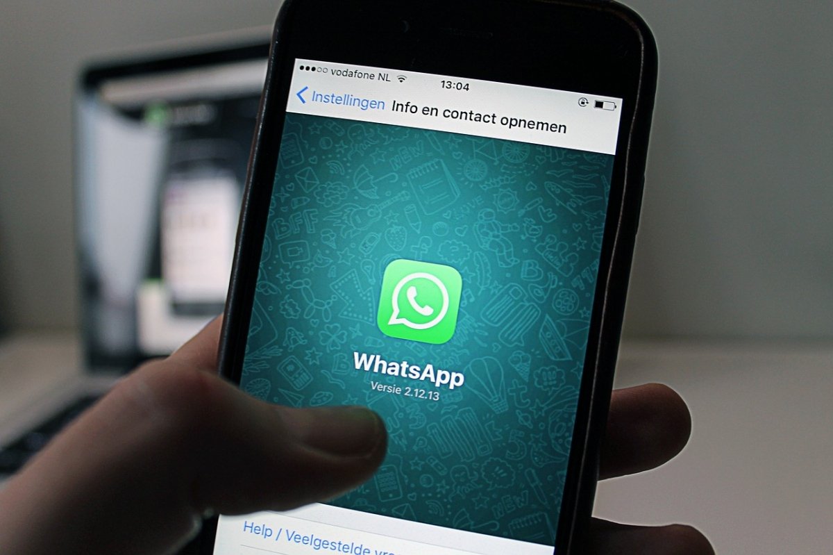 WhatsApp en un iPhone