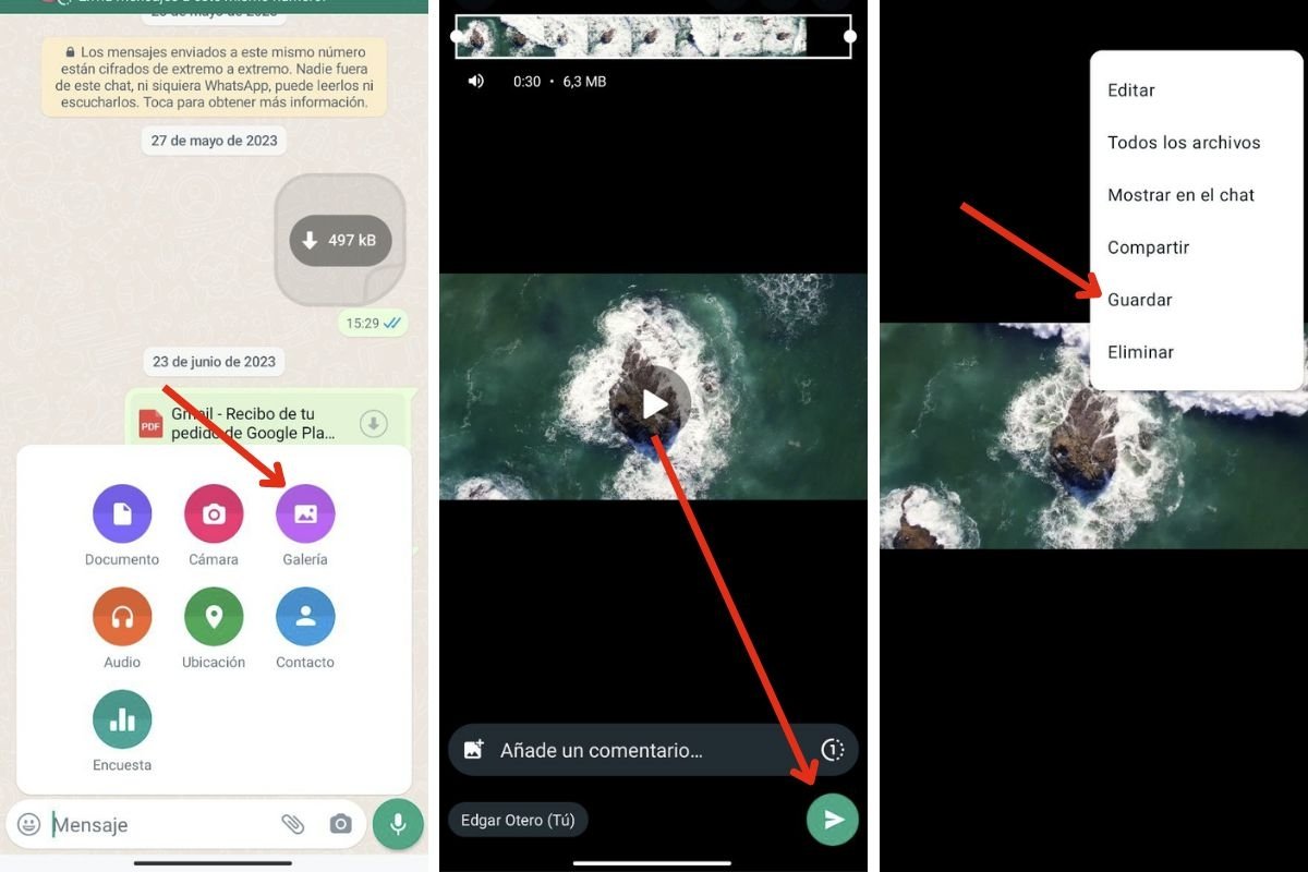 WhatsApp te puede echar una mano a la hora de reducir la calidad y el peso de un vídeo