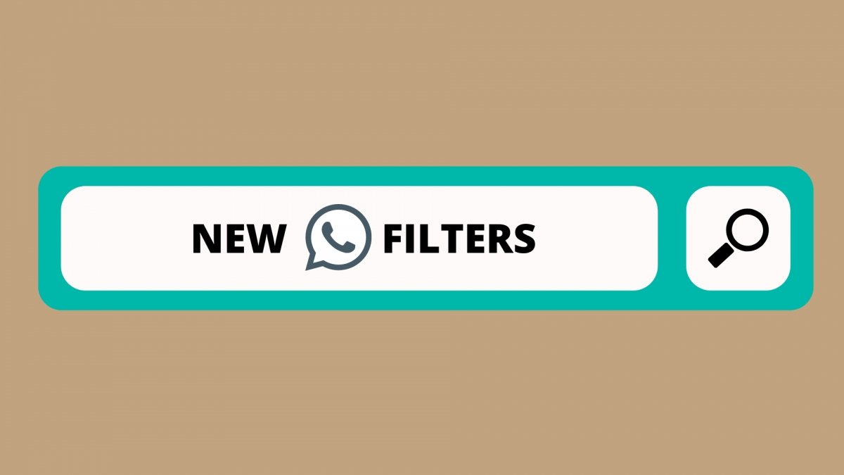 WhatsApp trabaja en nuevos filtros para buscar chats