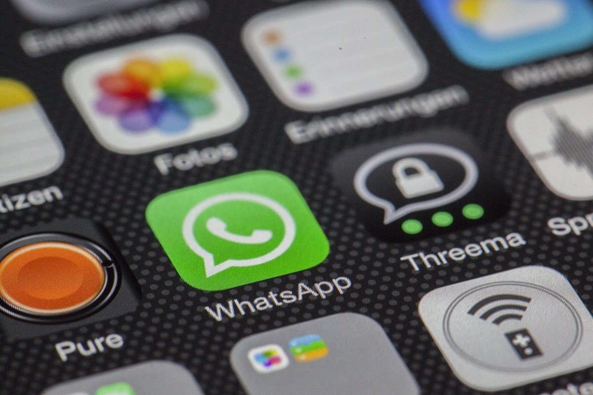 WhatsApp y Threema en un iPhone