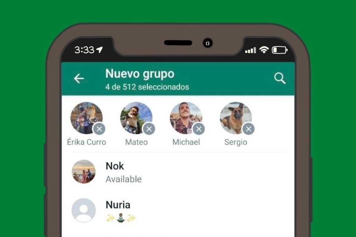 WhatsApp ya permite crear grupos con 512 participantes en lugar de 256