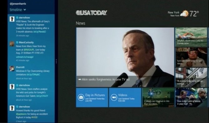 Otra captura de Metro en Windows 8