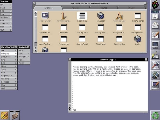 WorldWideWeb fue el primer navegador