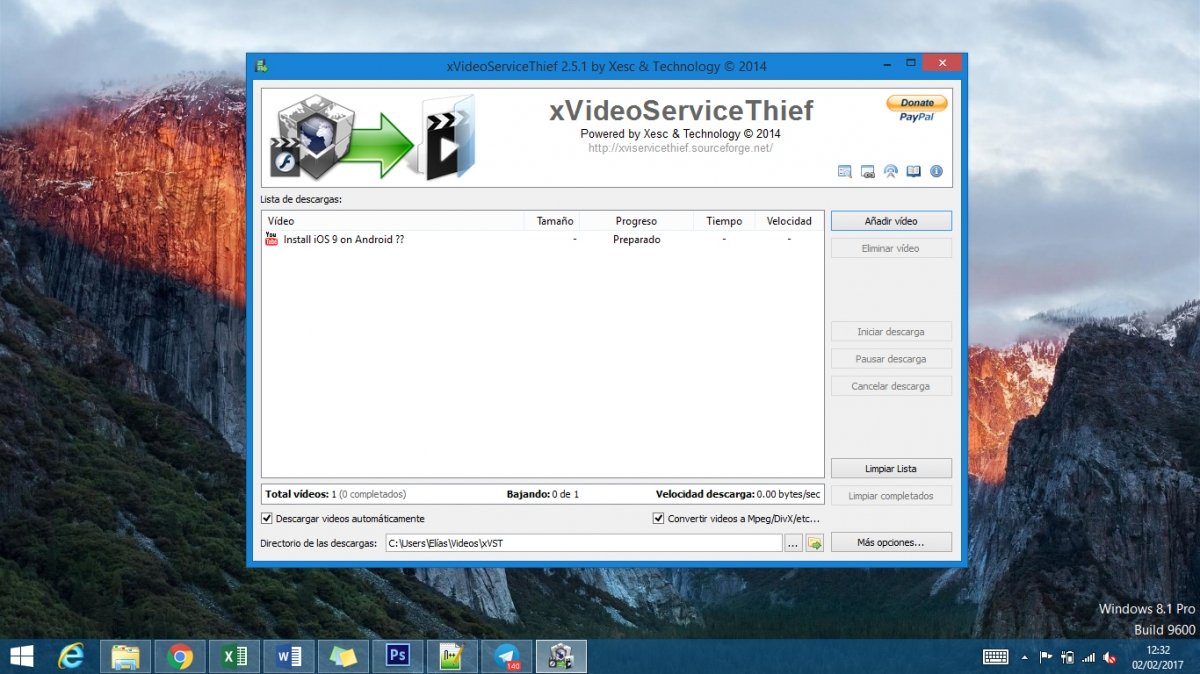 xVideoServiceThief para Windows