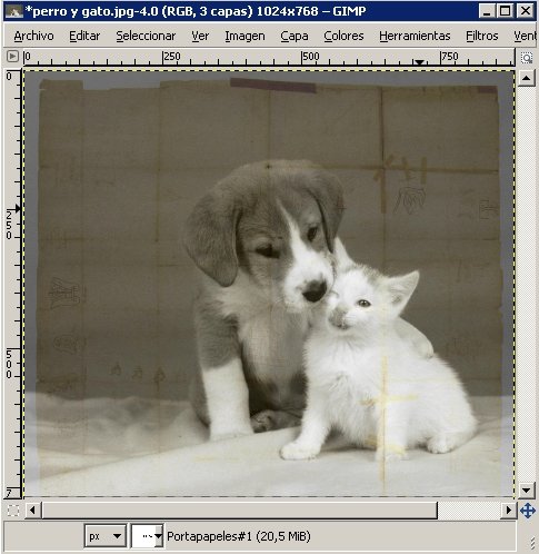 Textura en GIMP