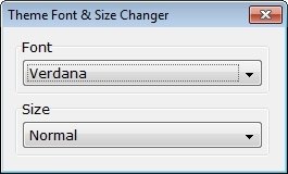 Theme Font & Size Changer1