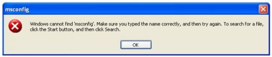msconfig