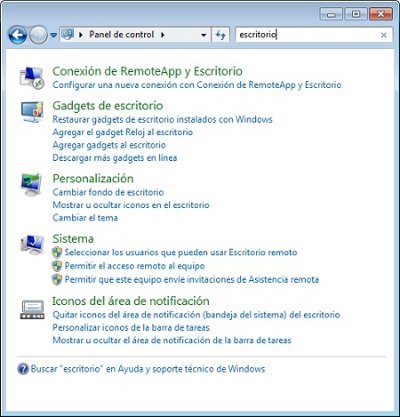 Panel control 4