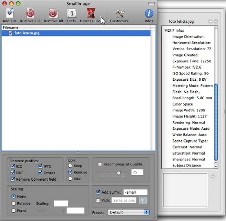 Borrar EXIF 3