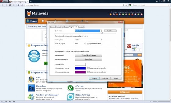 Configurar Opera para máxima privacidad