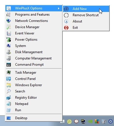 Configuración de WinPlusX