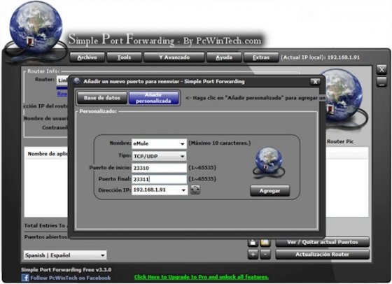 Abre los puertos en tu router 3