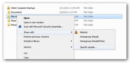 Cómo usar el historial de archivos de W8 - 1