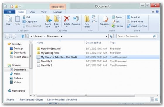 Cómo usar el historial de archivos de W8 - 10