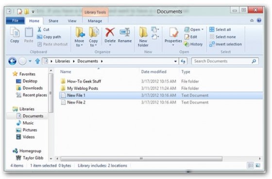 Cómo usar el historial de archivos de W8 - 7