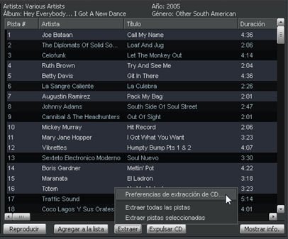 Ripear CDs de audio con Winamp - 4