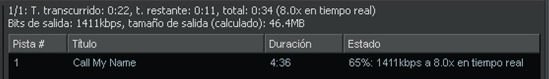 Ripear CDs de audio con Winamp - 6