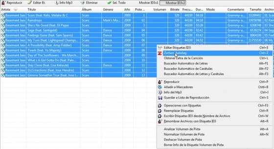 Etiquetar MP3 de forma automática 3