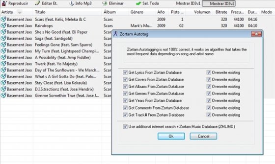 Etiquetar MP3 de forma automática 4