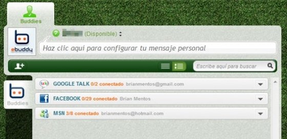 Añadir cuentas eBuddy - 7
