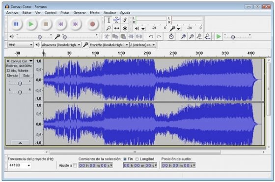 Cortar canciones