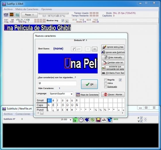 Extraer subtítulos 1