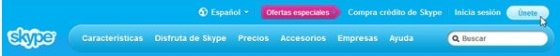 Crear cuenta Skype - 1