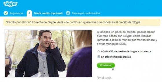 Crear cuenta Skype - 6