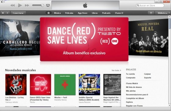 iTunes Store en iTunes 11