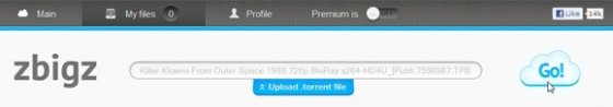 Iniciar la descarga del archivo torrent