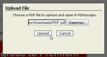 Seleccionar archivo PDF a editar