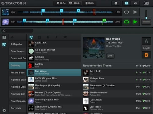Navegador de canciones rediseñado