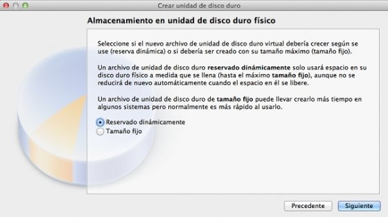 Ubicación de la máquina virtual