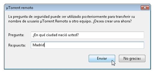 Pregunta de seguridad para poder trasferir el usuario a otros PCs