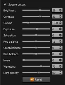 Ajustes básicos del panel lateral